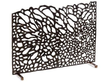 John Richard Organic Bronze Fire Screen JRJRA10014