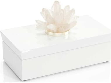 John Richard Long White Box with Quartz JRJRA10675