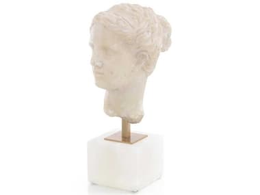 John Richard Ivory Greek Head Fragment Sculpture JRJRA11824