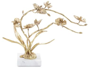 John Richard Brass Orchids In Bloom-I Sculpture JRJRA13081