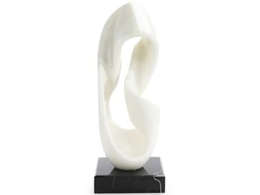 John Richard White Moebius Strip Sculpture JRJRA14617