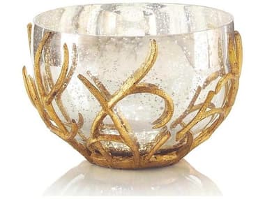 John Richard Gold Branch Encased Bowl JRJRA9114