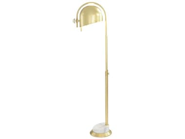 John Richard Industrial Natural Brass Floor Lamp JRJRL10562