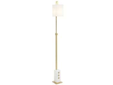 John Richard The Penthouse Natural Brass Floor Lamp JRJRL10629