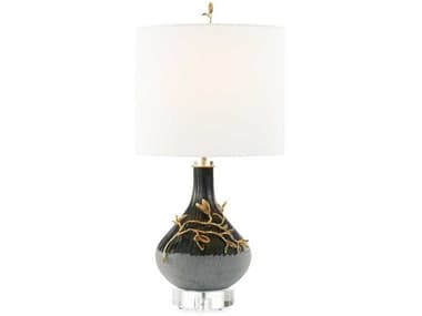 John Richard Midnight Grove Black Buffet Lamp JRJRL10966
