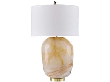 John Richard Wistful Breeze Brown Ivory Buffet Lamp JRJRL10994