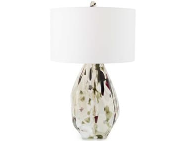 John Richard Cromo White Silver Buffet Lamp JRJRL11002