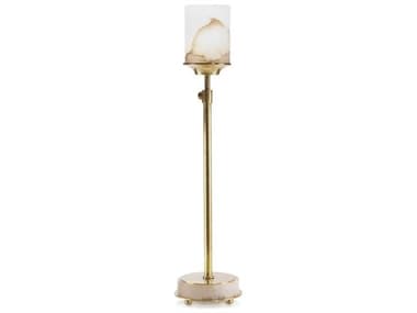 John Richard Honey Brass Buffet Lamp JRJRL8784