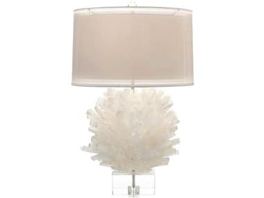 John Richard Selenite-I Off White Crystal Buffet Lamp JRJRL9327