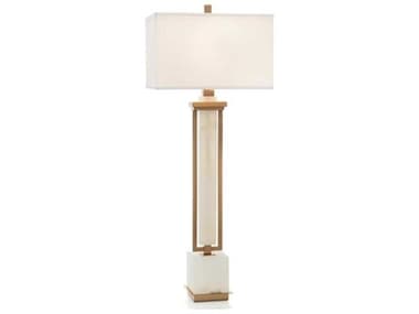 John Richard Alabaster White Buffet Lamp JRJRL9567