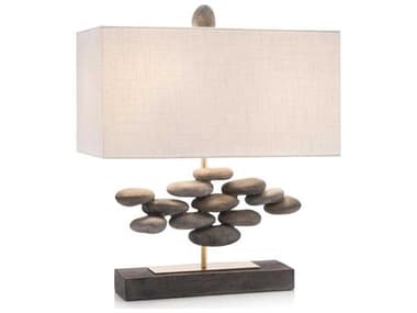 John Richard River Rock Gray Buffet Lamp JRJRL9732