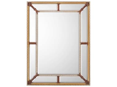 John Richard Beveled Center with Mirrors Surrounding Wall Mirror JRJRM0383