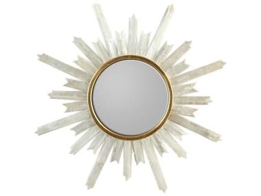 John Richard Selenite Starburst Wall Mirror JRJRM0986