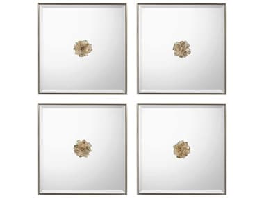 John Richard Judy Wilson Constellation Square Wall Mirror Set of 4 JRJRM1023S4