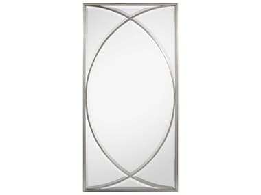 John Richard Symmetry Pewter Silver Rectangular Wall Mirror JRJRM1047