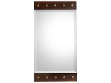 John Richard Lorenzo Gray Rectangular Wall Mirror JRJRM1175