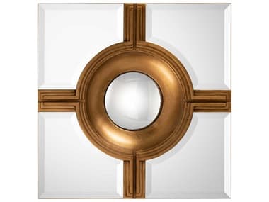 John Richard Reflections Gold Square Wall Mirror JRJRM1187