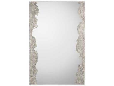 John Richard Wakame Silver / Pewter Rectangular Wall Mirror JRJRM1216