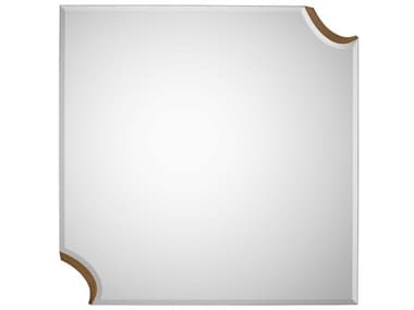 John Richard Minus Corners Gold Square Wall Mirror JRJRM1225