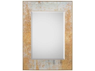 John Richard Mary Hong's Aureate Gold Rectangular Wall Mirror JRJRM1234