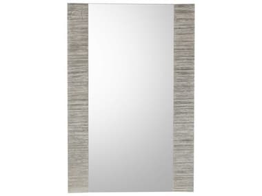 John Richard Silver Boundaries Washed Silver Rectangular Wall Mirror JRJRM1236