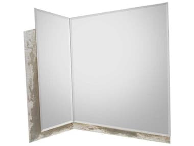 John Richard Quinn Silver Rectangular Wall Mirror JRJRM1258