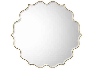 John Richard Starstruck Gold Round Wall Mirror JRJRM1288