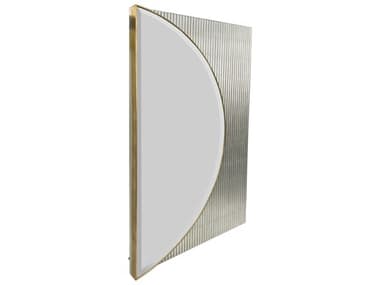 John Richard Aurora Champagne Rectangular Wall Mirror JRJRM1392