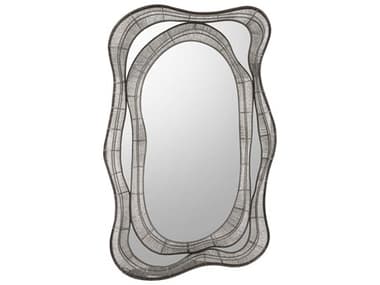 John Richard Enclave Nickel Wall Mirror JRJRM1410