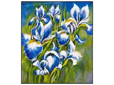 John Richard Shi Fei's Twilight Irises Wall Art JRJRO3421