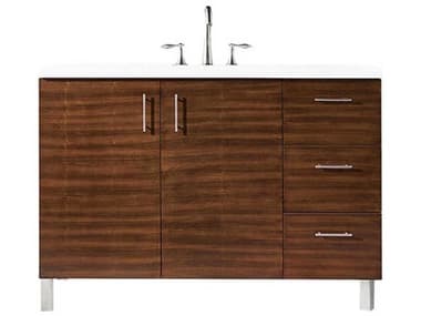 James Martin Metropolitan 48'' Single Vanity Cabinet JS850V48AWT
