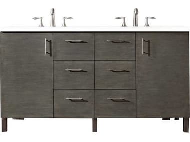 James Martin Metropolitan 60'' Double Vanity Cabinet JS850V60DSOK