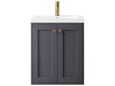 James Martin Chianti 24'' Single Vanity Cabinet JSE303V24MGWG