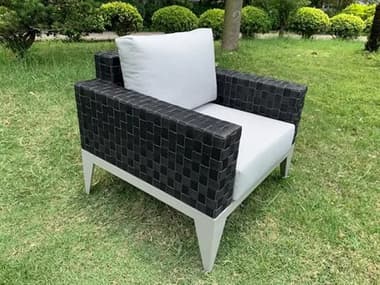 Schnupp Patio Marbella Aluminum Wicker Lounge Chair JV17BLC
