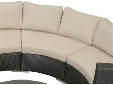 Schnupp Patio Round Sectional Wicker Modular Lounge Chair JV28A