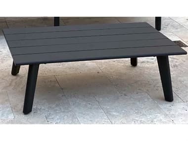Schnupp Patio Caicos Aluminum 47''W x 27''D Rectangular Coffee Table JV74CT