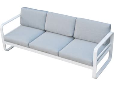 Schnupp Patio Bonaire Cushion Aluminum White Sofa JVSP04SW