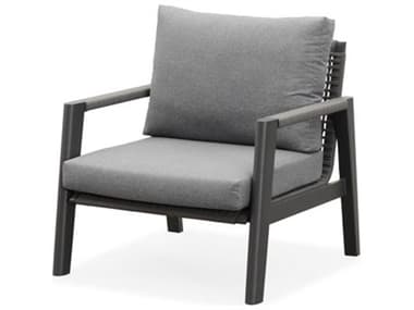 Schnupp Patio Caicos Cushion Aluminum Charcoal Lounge Chair JVSP74CCC