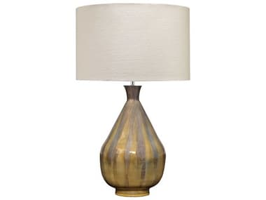 Jamie Young Daybreak Grey Enameled Metal Table Lamp JYC1DAYBTLGR