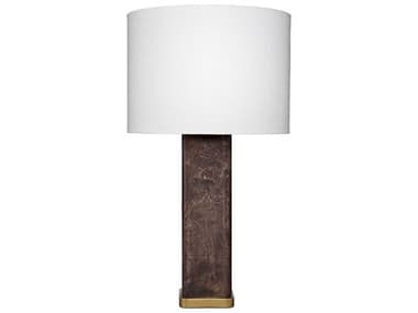 Jamie Young Preston Burl Wood Dark Grey Buffet Lamp JYC1PRESTLDG