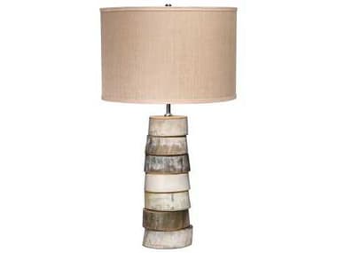 Jamie Young Stacked Horn Off White Buffet Lamp JYC1STACTLHO