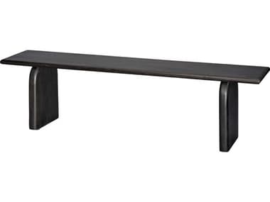 Jamie Young Arc 65" Black Accent Bench JYC20ARCBEBK