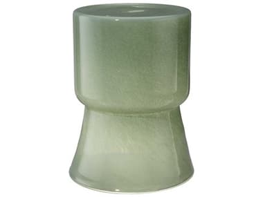 Jamie Young Huntington Green Accent Stool JYC20HUNTSTGN