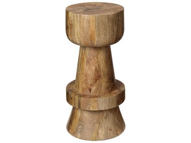 Jamie Young Rock Natural Mango Wood Counter Stool JYC20ROOKCSNA