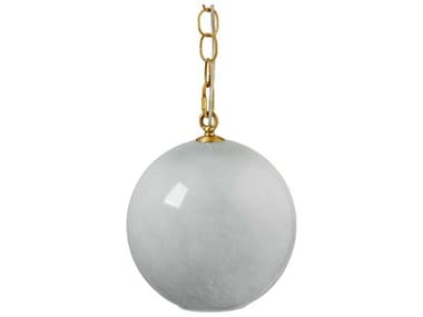 Jamie Young Camber 1-Light Blue Globe Mini Pendant JYC5CAMBPEBL