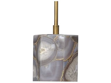 Jamie Young 1-Light Antique Brass Mini Pendant JYC5HEXPSMAG