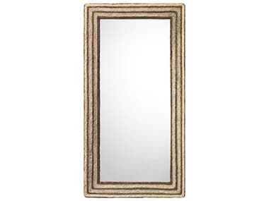 Jamie Young Evergreen Natural 30''W x 58''H Rectangular Wall Mirror JYC6EVERRECTSG