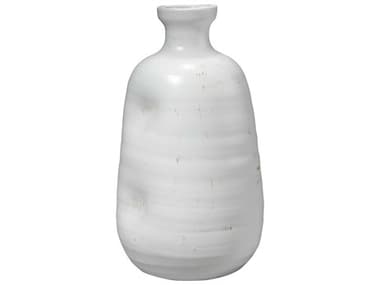 Jamie Young Dimple Matte White Vase JYC7DIMPVAWH