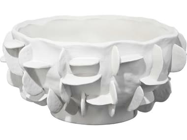 Jamie Young White Helios Decorative Bowl JYC7HELIBOWH