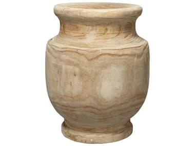 Jamie Young Laguna Natural Wooden Vase JYC7LAGUVAWD